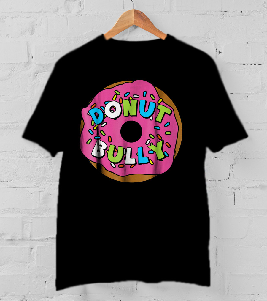 Donut Bully Choose Kind Anti Cute Sprinkles Pink Dessert T-Shirt