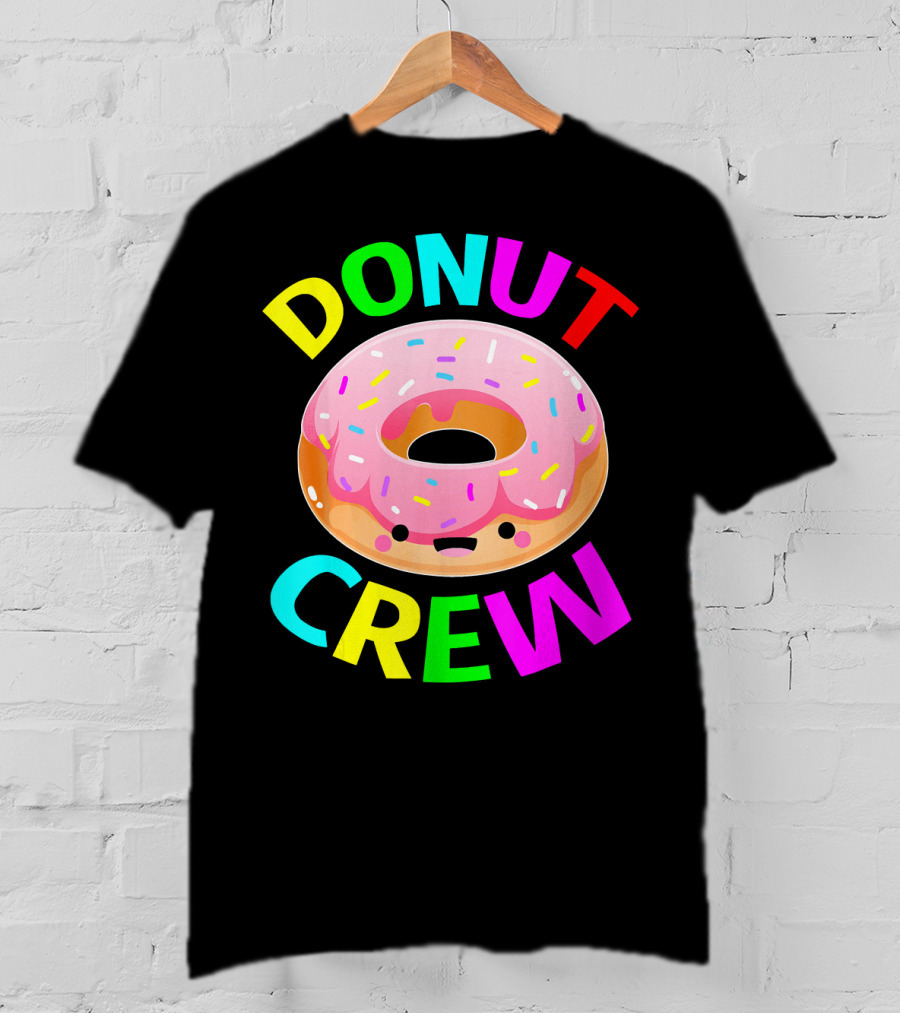 Donut Crew Birthday Celebration Party T-Shirt