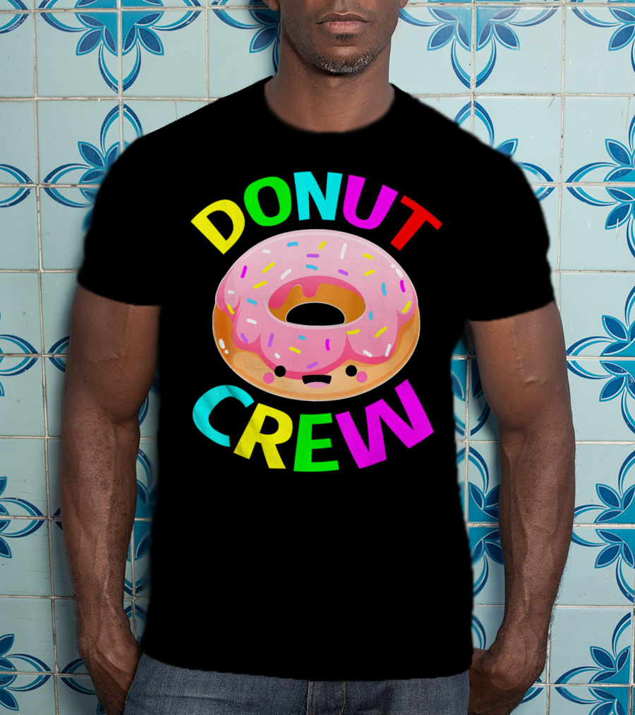 Donut Crew Birthday Celebration Party T-Shirt