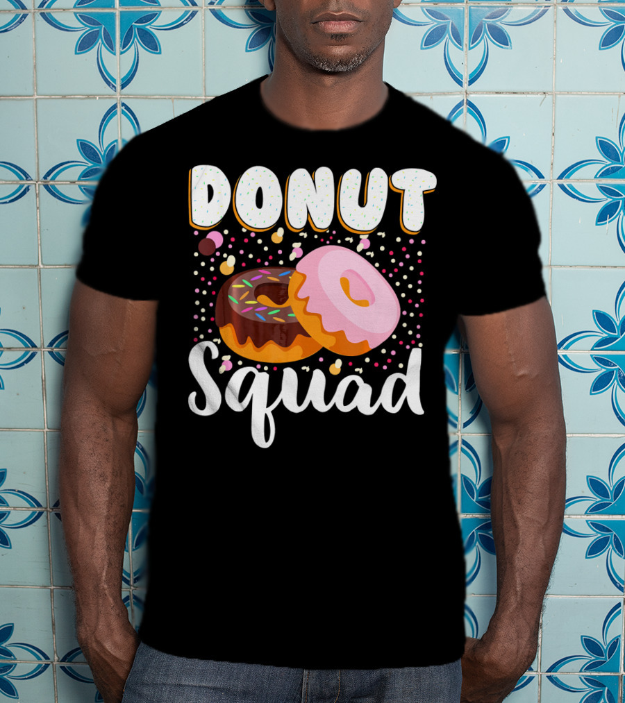 Donut Squad Funny Donut Lover Sprinkle Donut Part T-Shirt