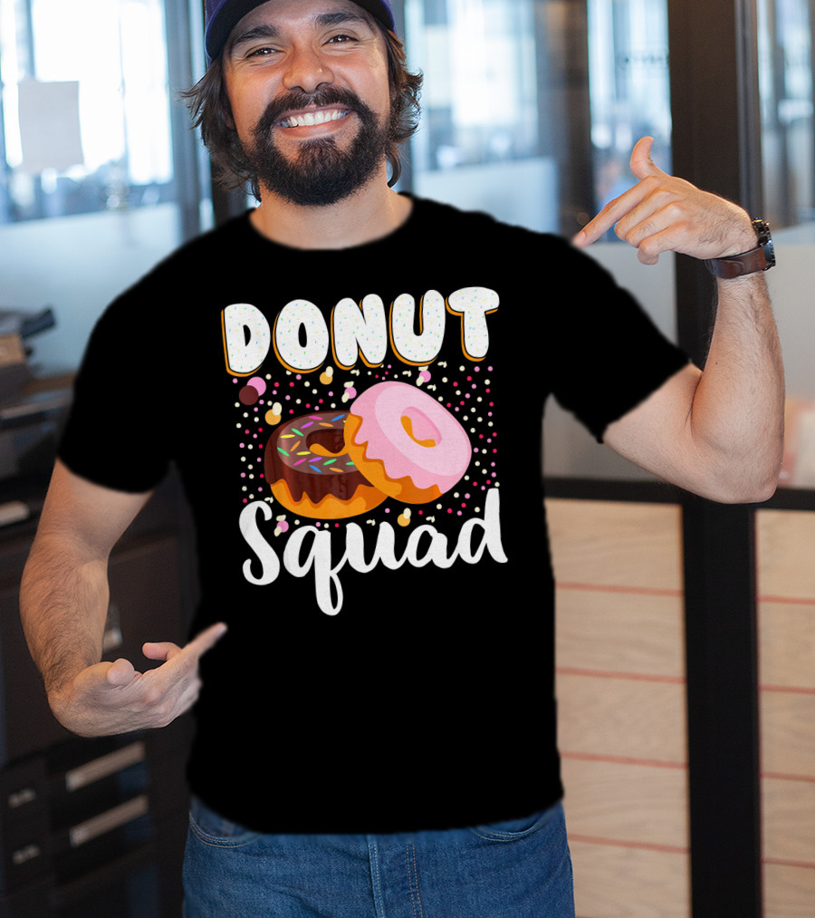 Donut Squad Funny Donut Lover Sprinkle Donut Part T-Shirt