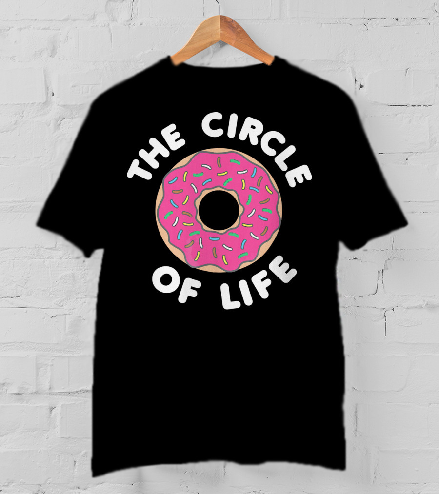 The Circle Of Life Donut T-Shirt