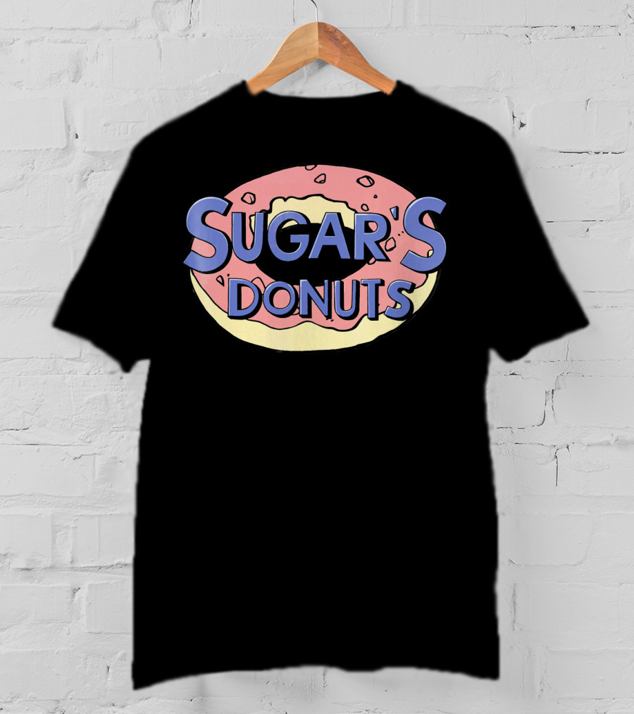 Marvel Captain Marvel Sugar's Donuts Grap Donut T-Shirt