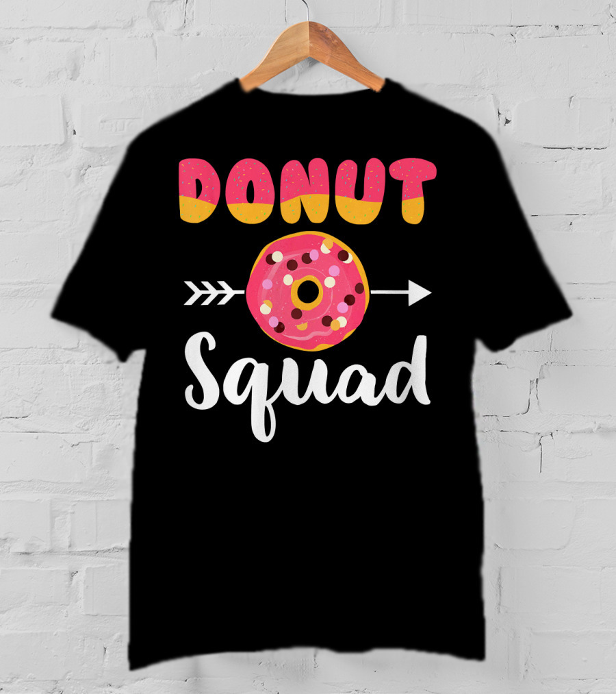 Donut Squad Funny Donut Lover Party T-Shirt