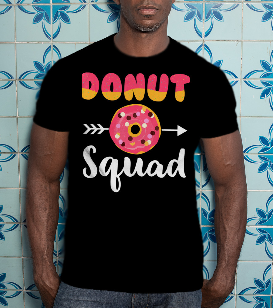 Donut Squad Funny Donut Lover Party T-Shirt