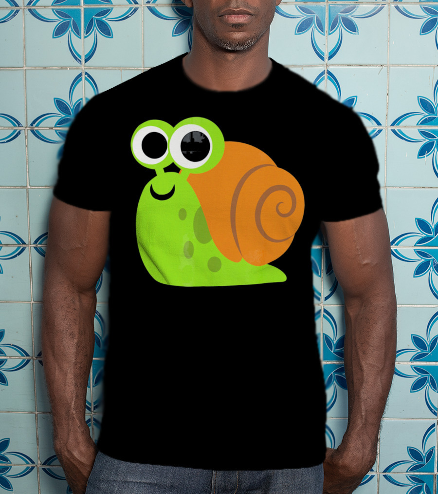 Cute Snail Emoji Lovers Shell T-Shirt