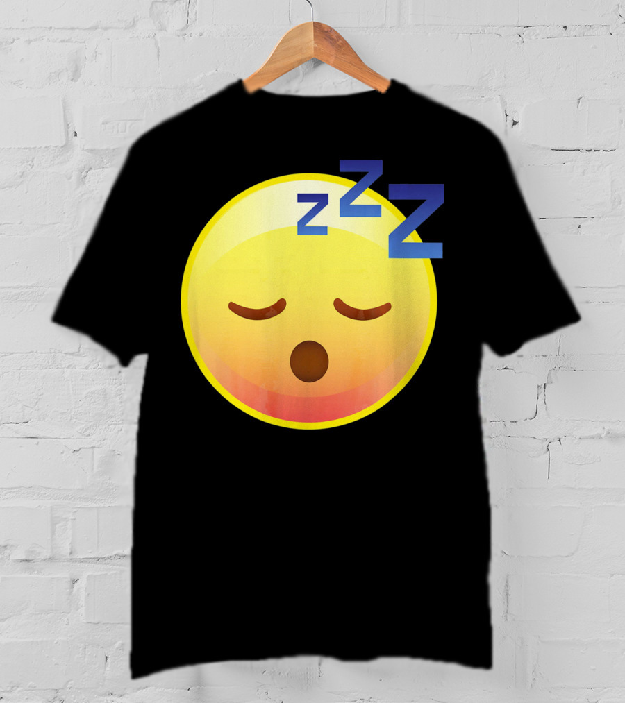 Cute Sleeping Emoji Perfect Zzz T-Shirt
