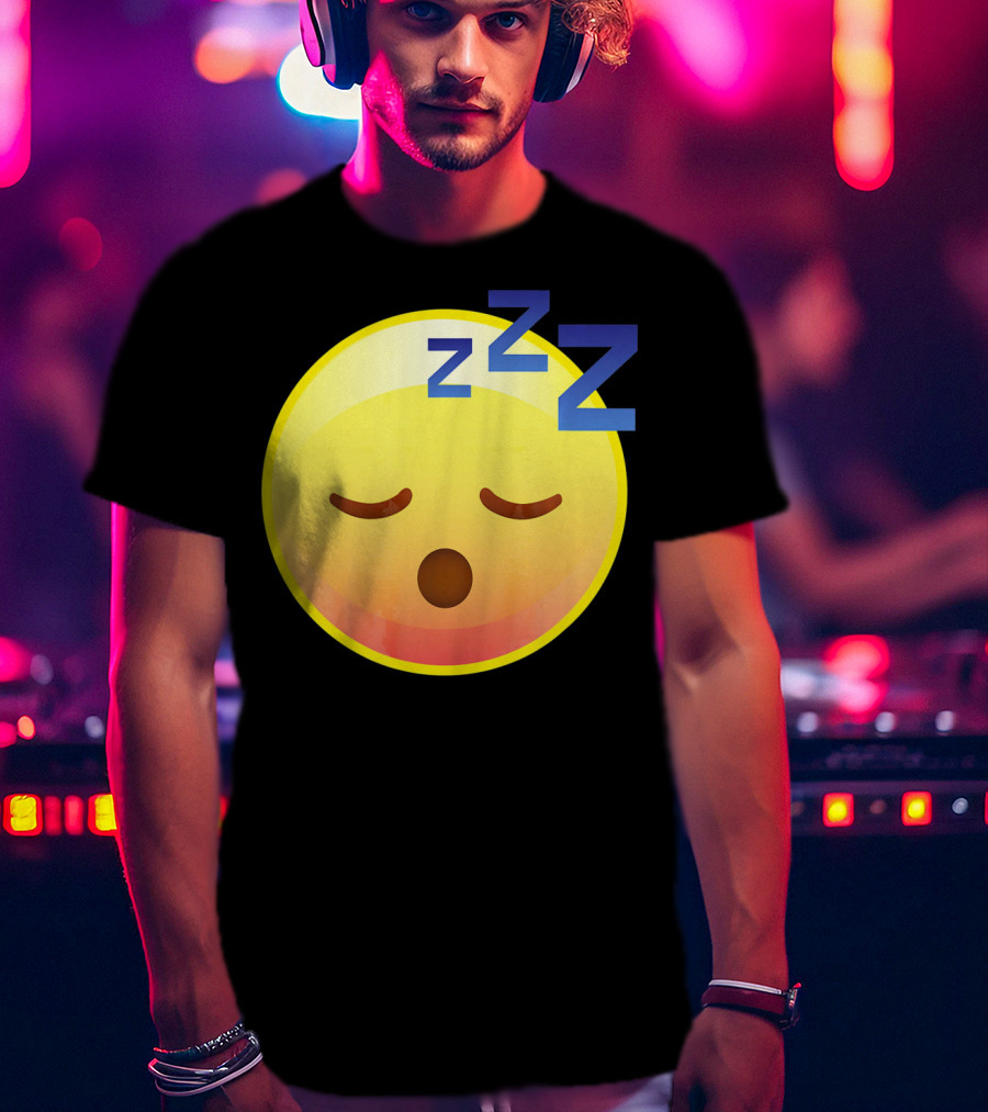 Cute Sleeping Emoji Perfect Zzz T-Shirt