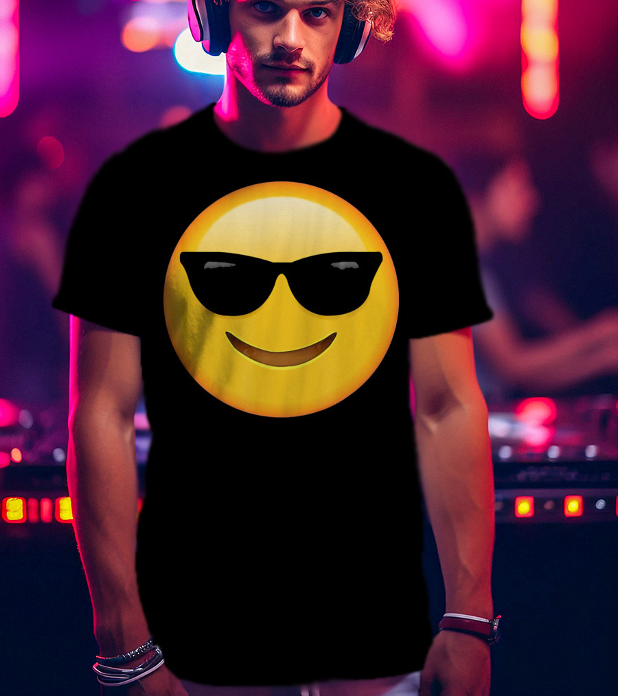 Sunglasses Emoji T-Shirt