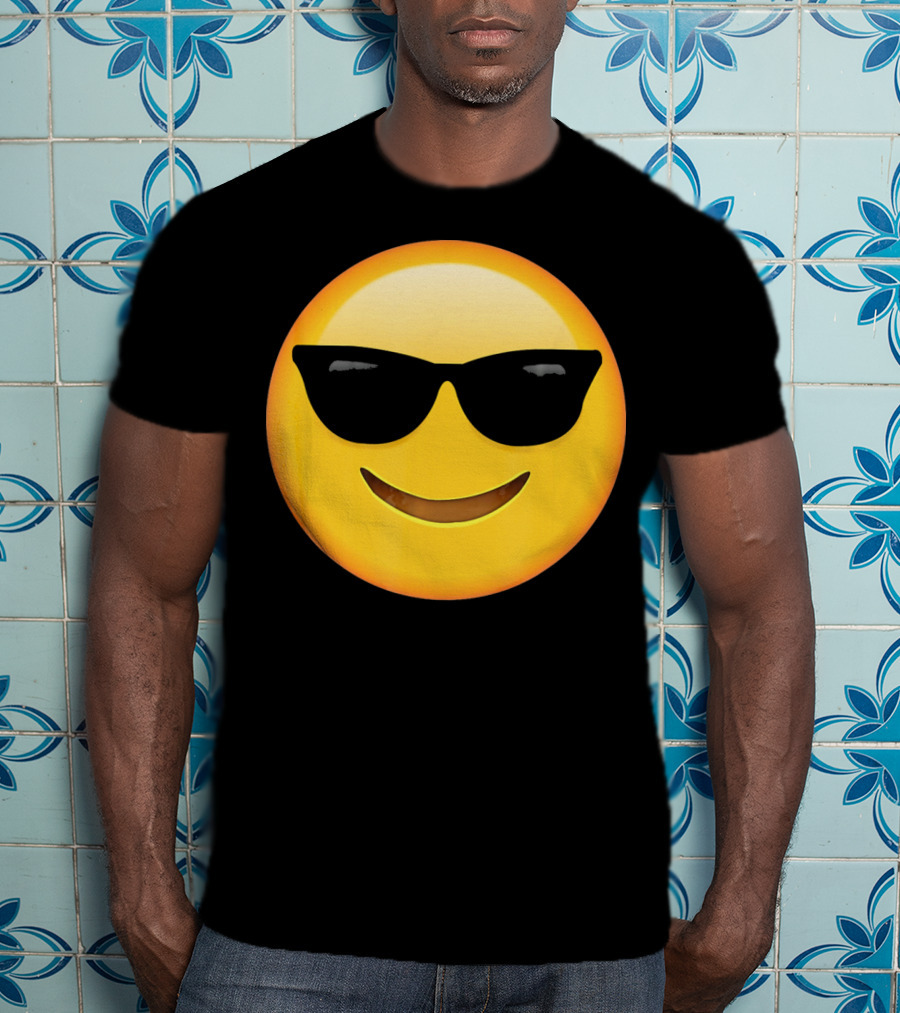 Sunglasses Emoji T-Shirt
