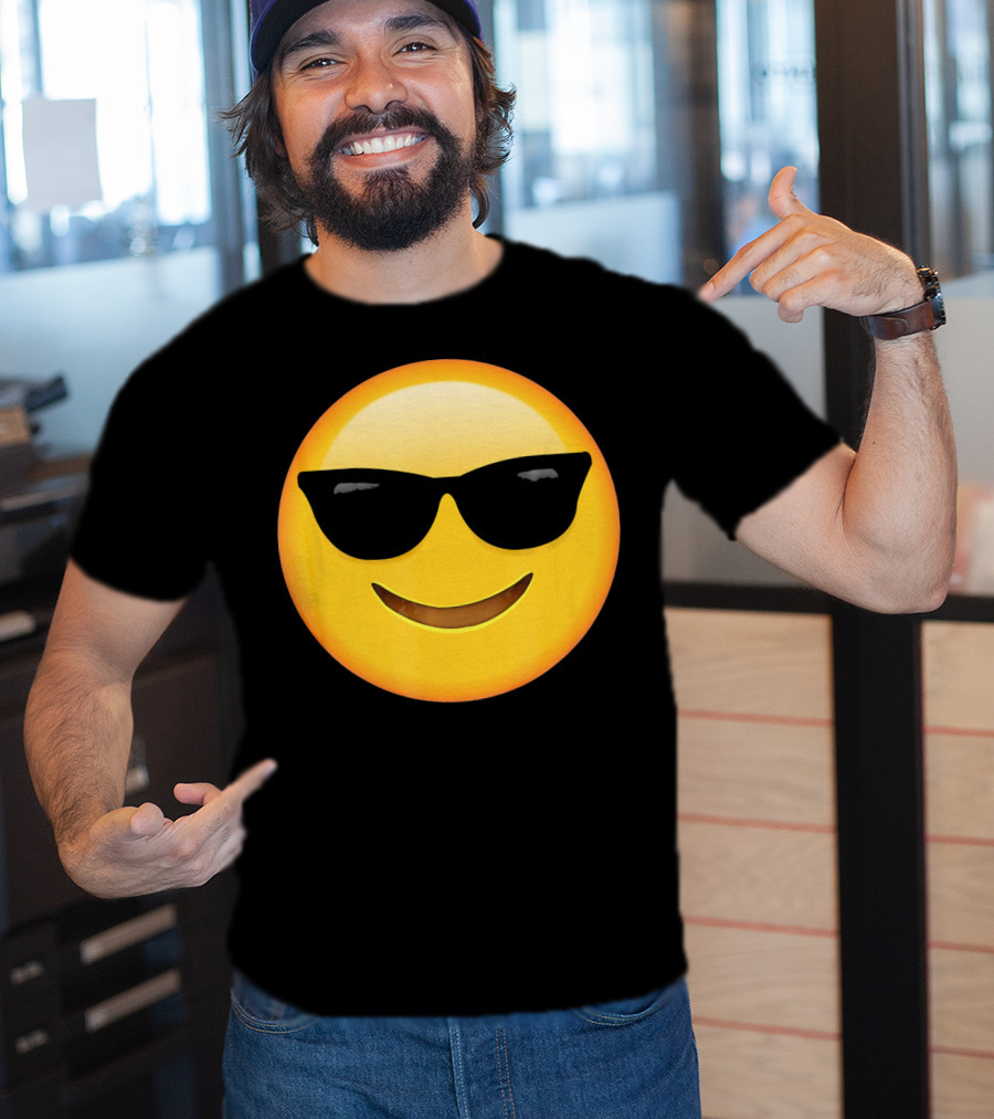 Sunglasses Emoji T-Shirt