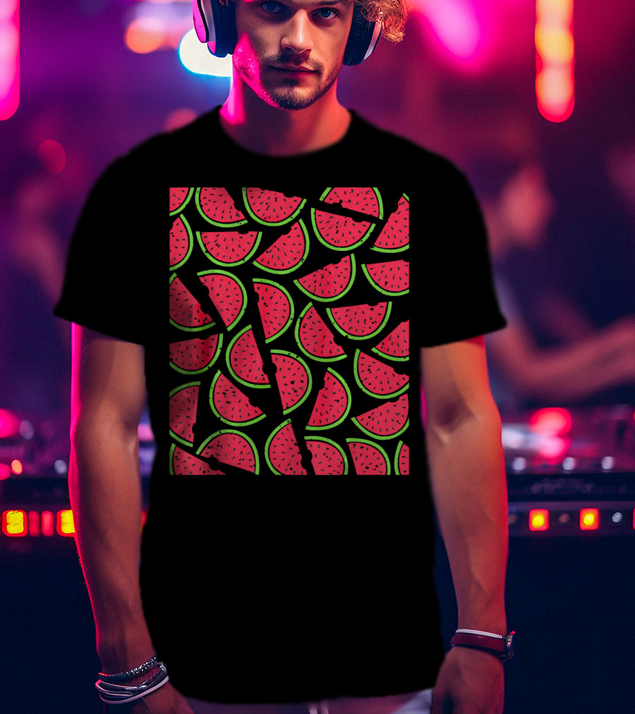 Watermelon Funny Summer Melon T-Shirt