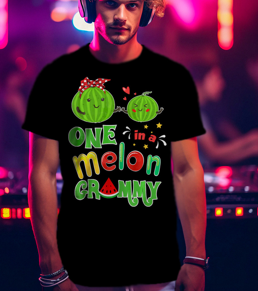 One In A Melon Grammy Summer Tropica T-Shirt