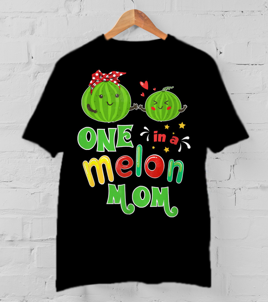 One In A Melon Mom Summer Tropical T-Shirt