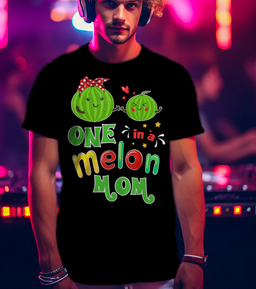 One In A Melon Mom Summer Tropical T-Shirt
