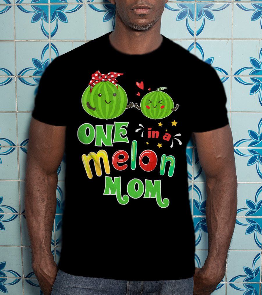 One In A Melon Mom Summer Tropical T-Shirt