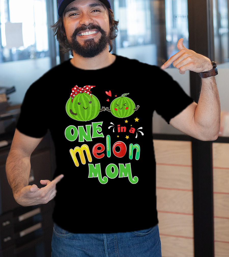 One In A Melon Mom Summer Tropical T-Shirt