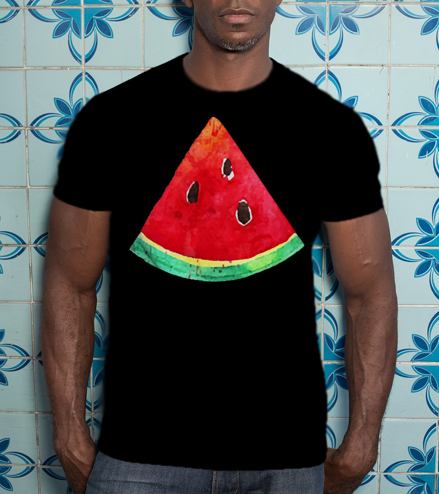 Watermelon Slice Fun Fruit Group Costume T-Shirt