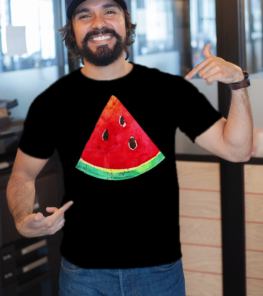 Watermelon Slice Fun Fruit Group Costume T-Shirt