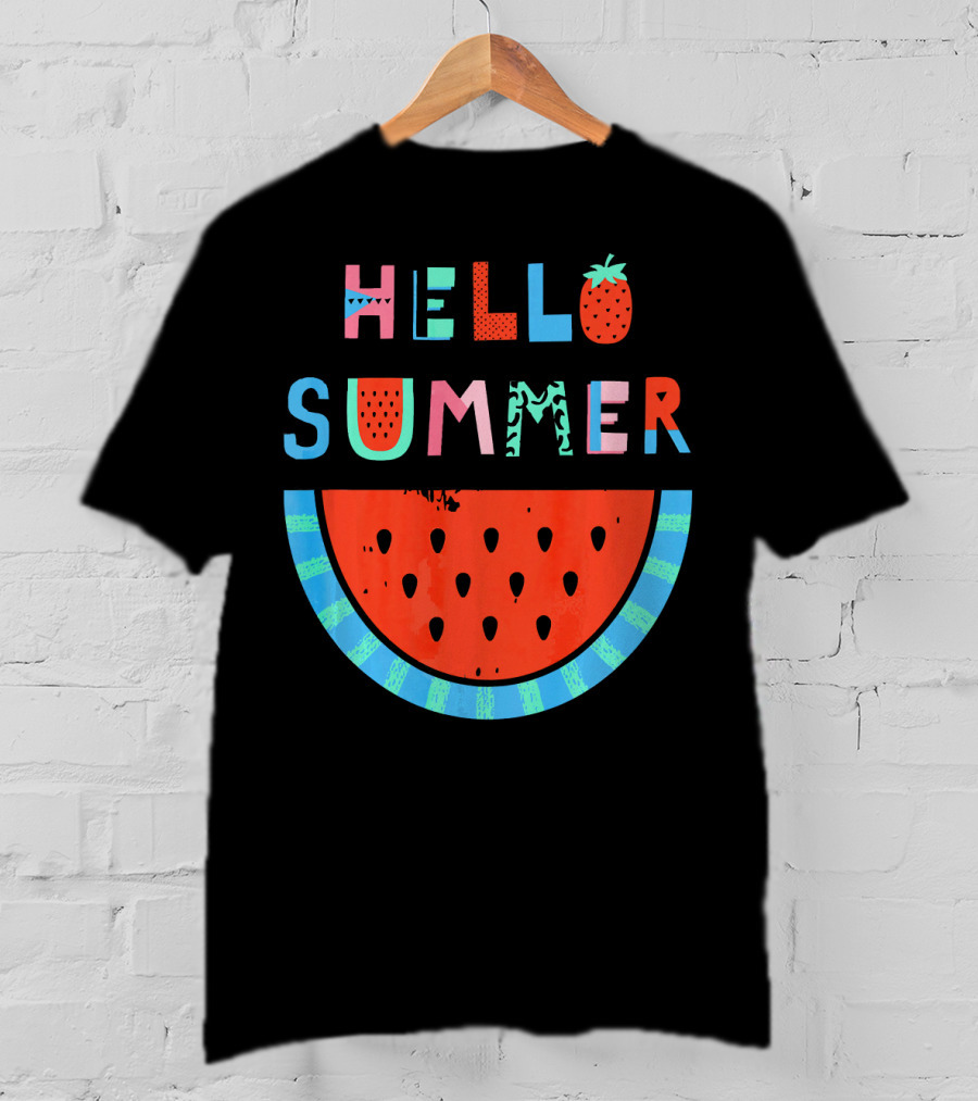 Hello Summer Fun Watermelon T-Shirt