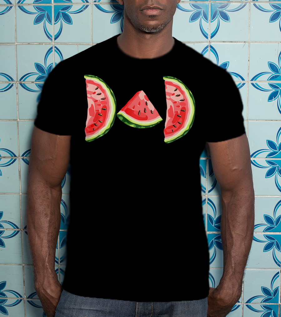 Dad Watermelon Slices T-Shirt
