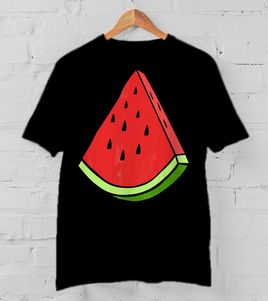 Watermelon Slice Red Green Wedge T-Shirt