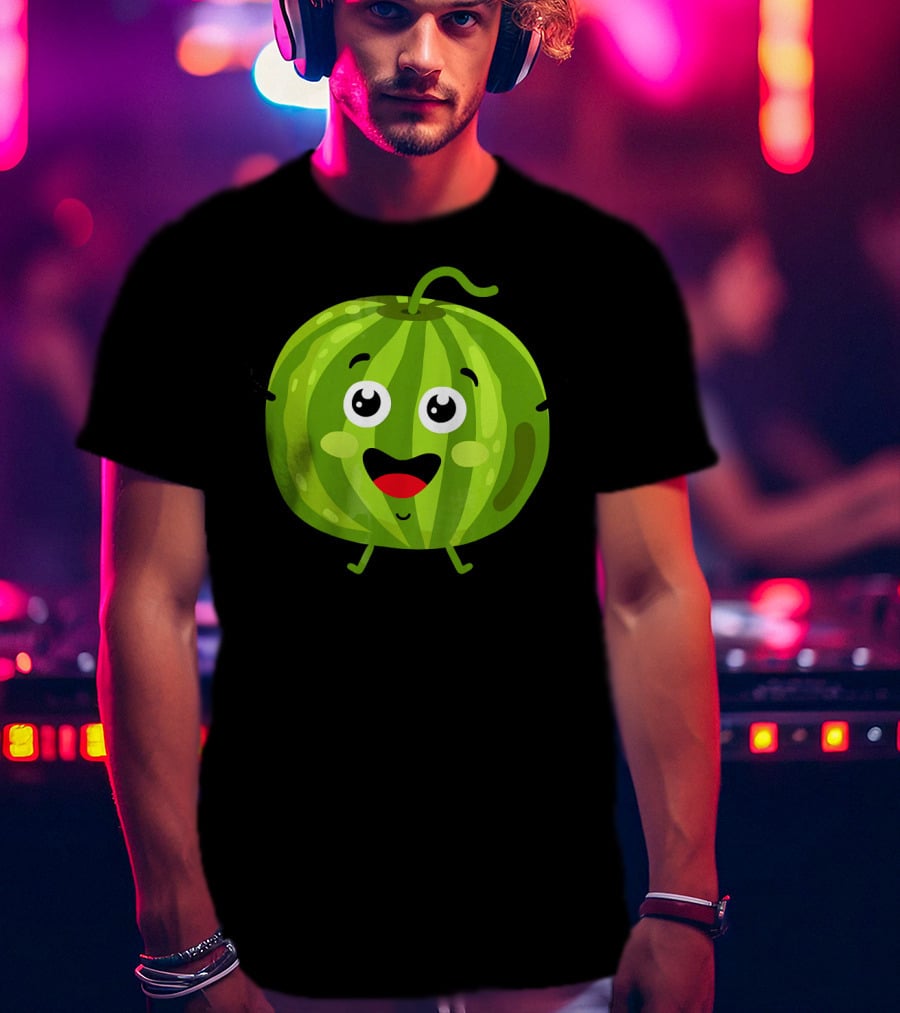 Happy Smiling Watermelon T-Shirt