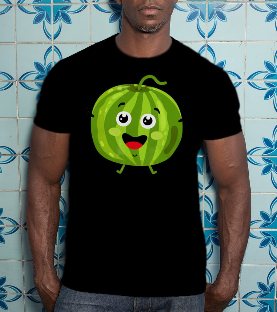 Happy Smiling Watermelon T-Shirt