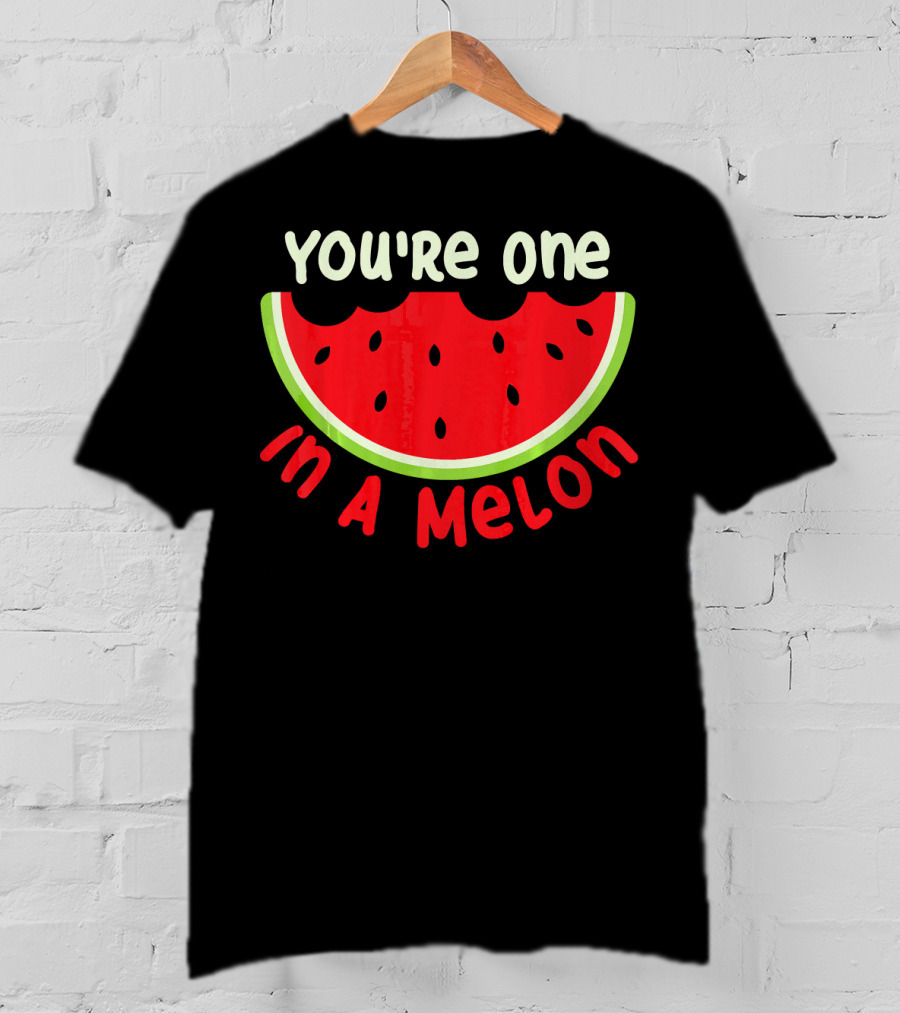 You're One In A Melon Watermelon Vibes T-Shirt