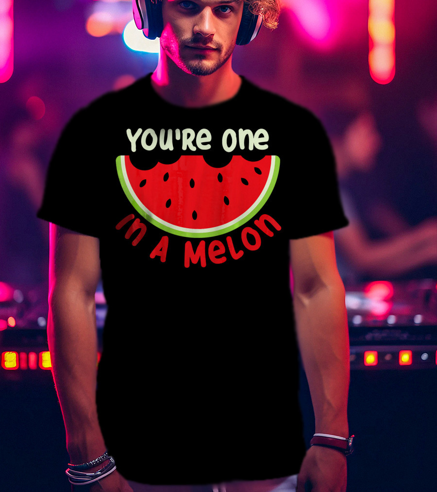 You're One In A Melon Watermelon Vibes T-Shirt