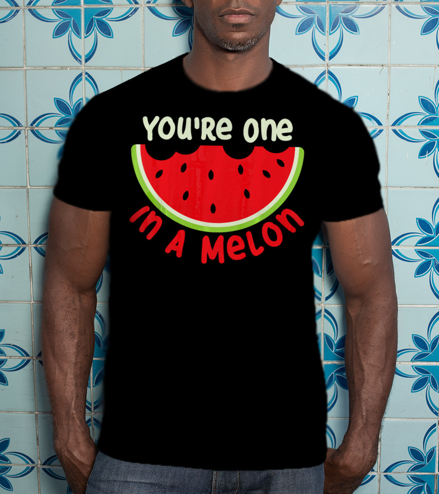 You're One In A Melon Watermelon Vibes T-Shirt