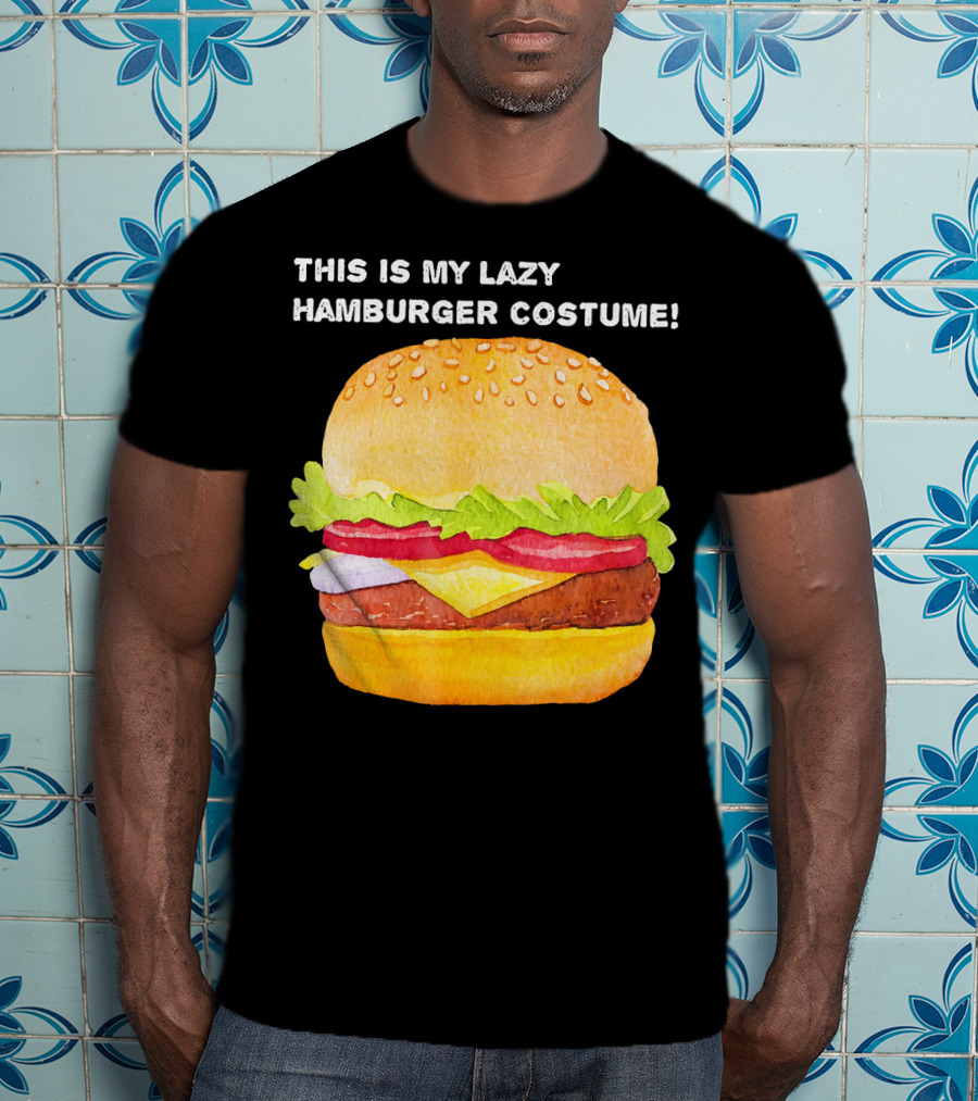 This Is My Lazy Hamburger Costume T-Shirt