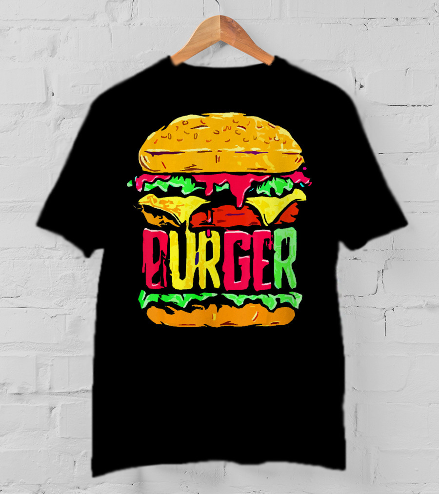 Burger Layers Giant Hamburger T-Shirt