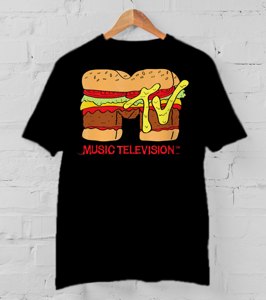 MTV Music Television Hamburger T-Shirt