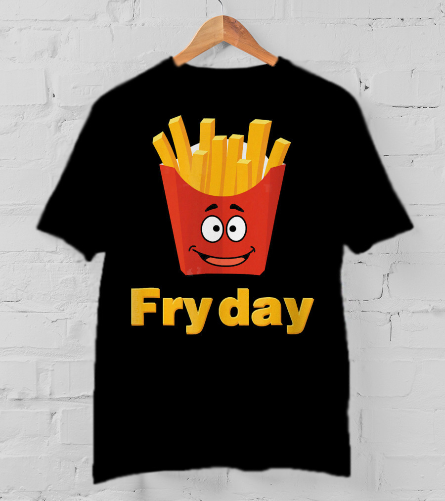 Fry Day Funny Fries Fry Day Burger Frid T-Shirt