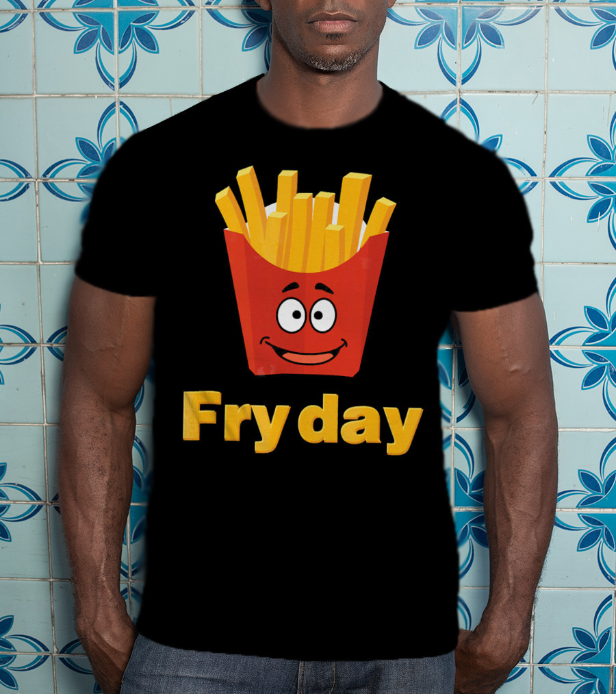 Fry Day Funny Fries Fry Day Burger Frid T-Shirt