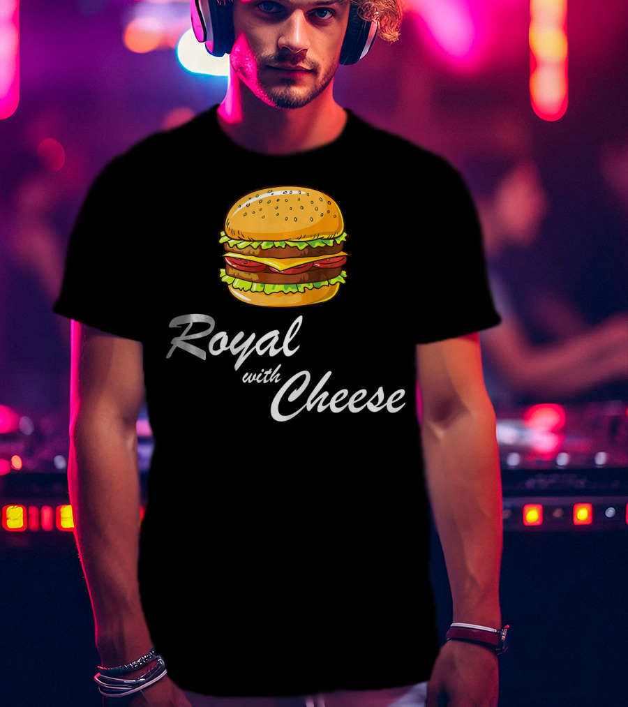 Royal With Cheese Hamburger T-Shirt