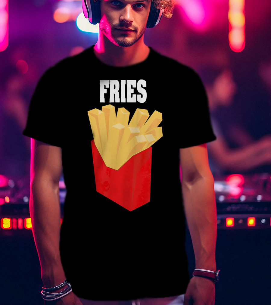 FRIES French Fries Box T-Shirt