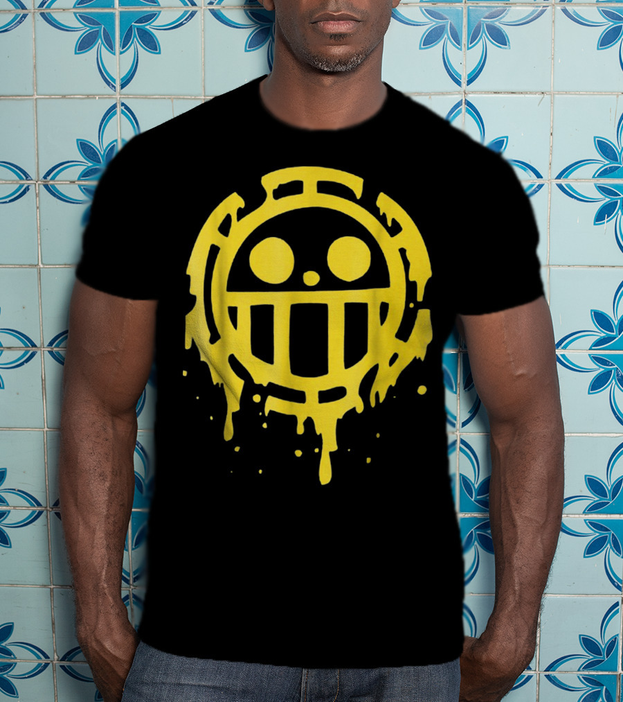 Heart Pirates Trafalgar D. Law Jolly Roger One Piece Crew T-Shirt