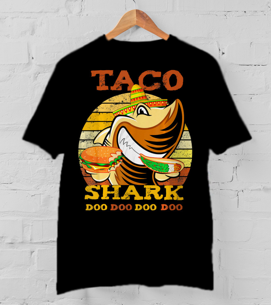 Taco Shark Doo Doo Doo Doo T-Shirt
