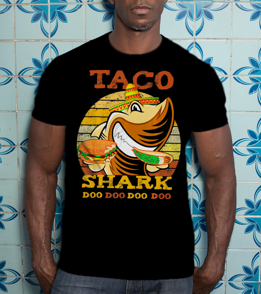 Taco Shark Doo Doo Doo Doo T-Shirt