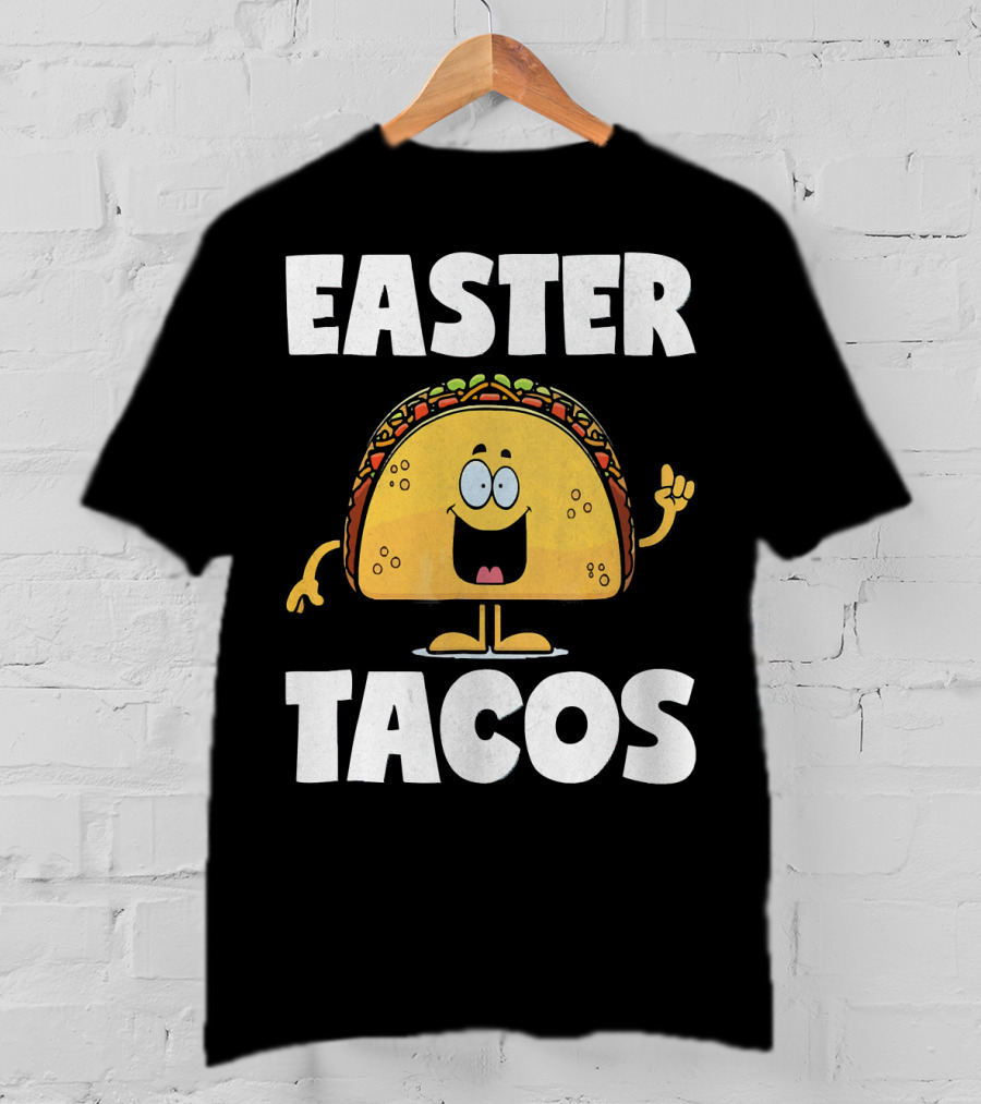 Easter Tacos Vintage Funny Easter T-Shirt