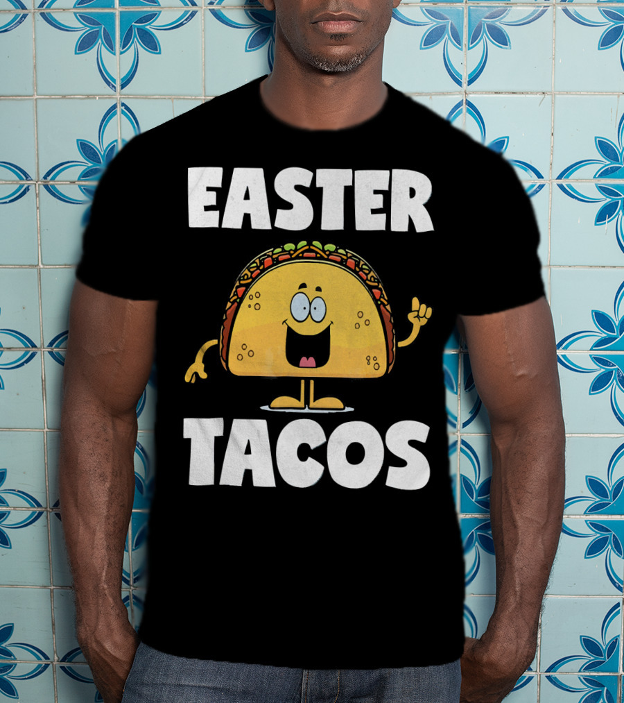 Easter Tacos Vintage Funny Easter T-Shirt