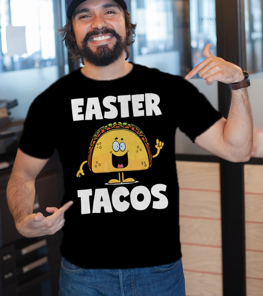 Easter Tacos Vintage Funny Easter T-Shirt