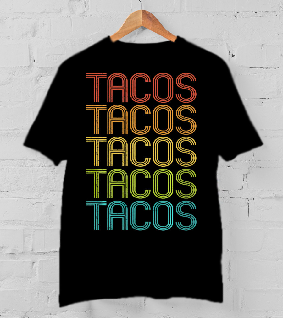Taco Love Tacos Guacamole Tacos Tacos Tacos Tacos Tacos T-Shirt