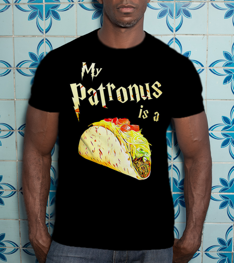 My Patronus Is A Taco Wizard Warlock Foo T-Shirt