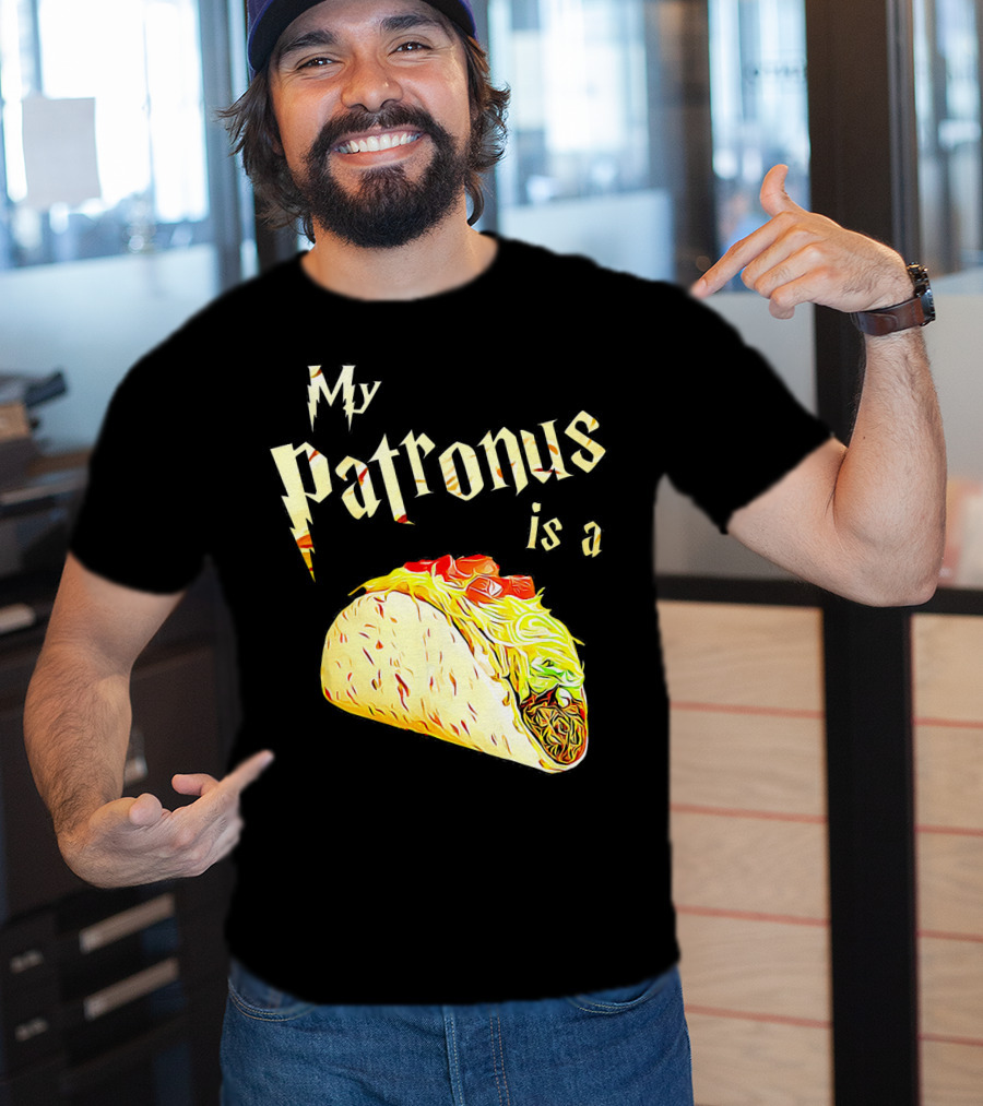 My Patronus Is A Taco Wizard Warlock Foo T-Shirt
