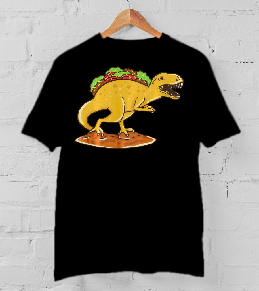 Tyrannosaurus Rex Taco Dinosaur T-Shirt
