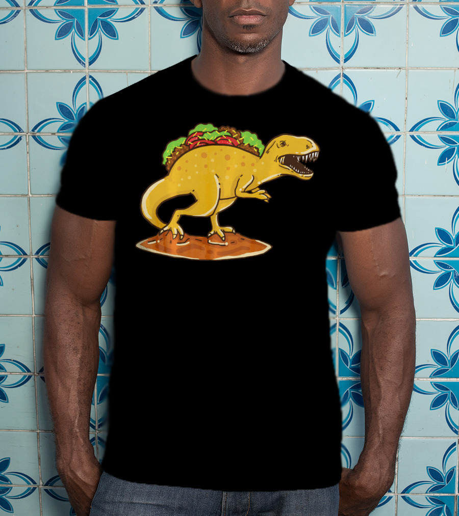 Tyrannosaurus Rex Taco Dinosaur T-Shirt