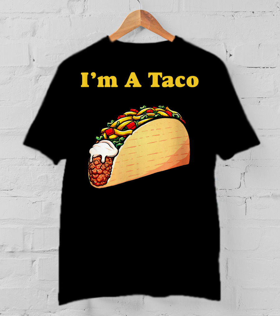 I'm A Taco Simple Funny Easy Halloween Co T-Shirt